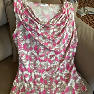 Calvin Klein top. Multi colored. Size small